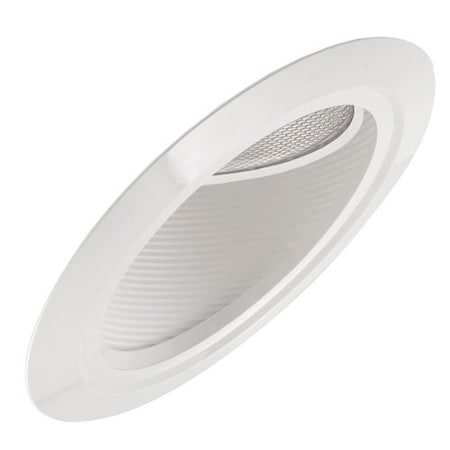 Elco Lighting 6 Super Sloped Baffle with PAR38 Gimbal Trim" EL607W